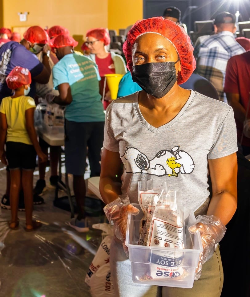 Rise Against Hunger Meal Packaging Event 1